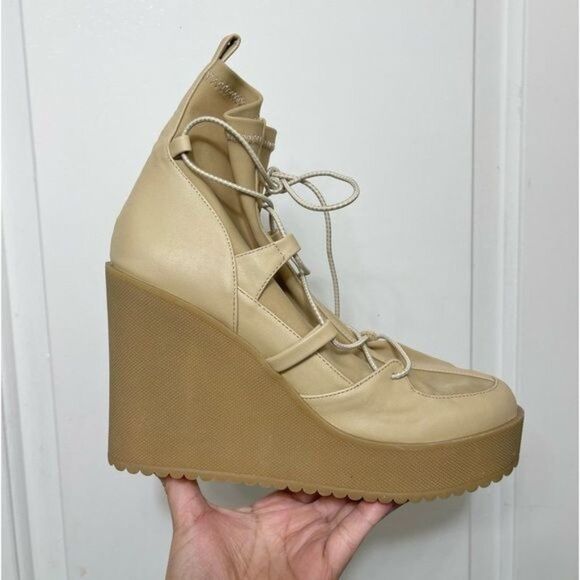 STEVE MADDEN Atomic Wedge Lace-Up Bootie - 8.5 - Picture 5 of 10